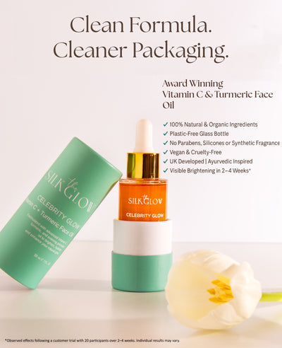 Celebrity Glow - Vitamin C + Turmeric Face Oil  (30ml)