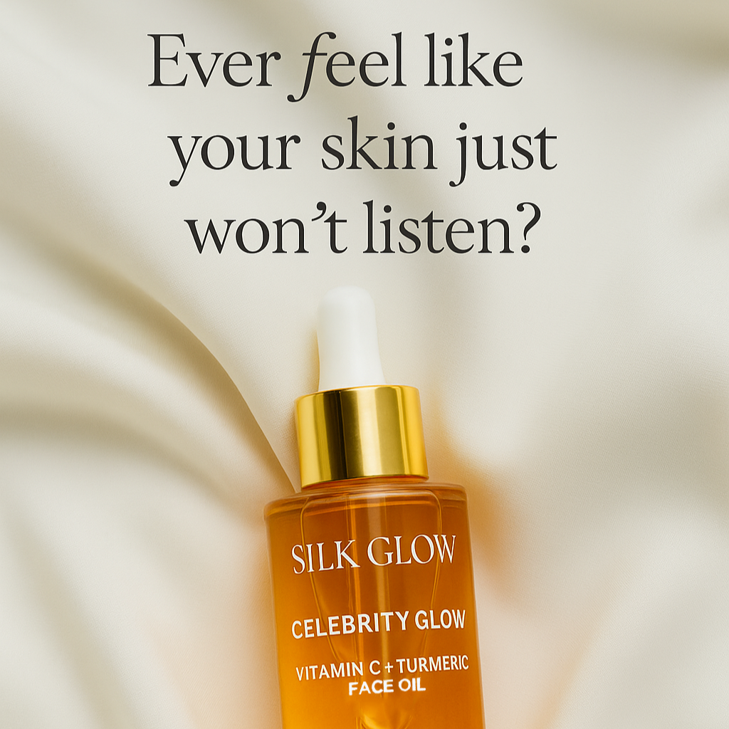 silk glow celebrity face oil glow