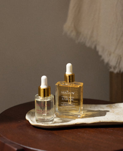 Strong Roots Ritual Trio – Hair Oil + 2 Hair Serums