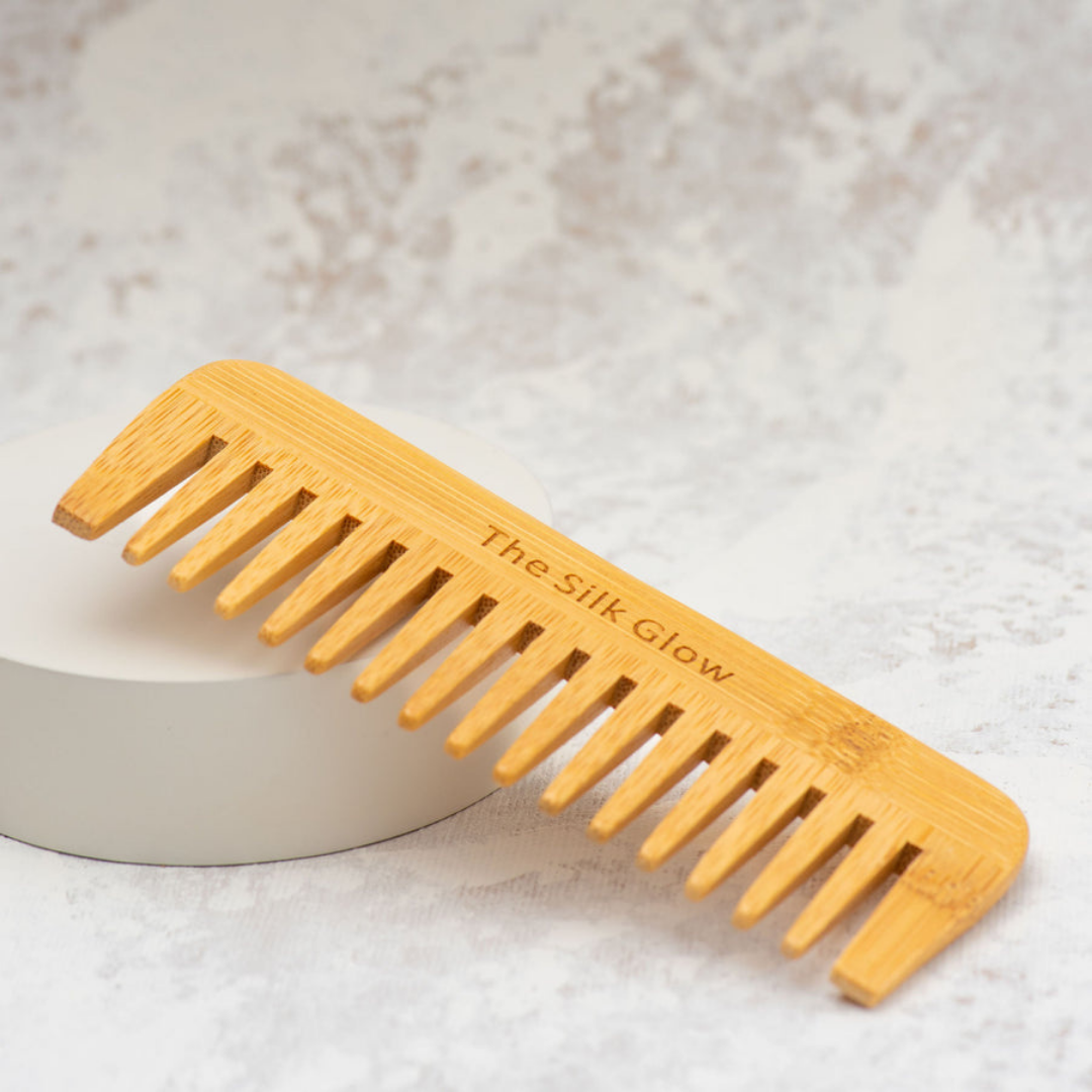 100% natural bamboo comb