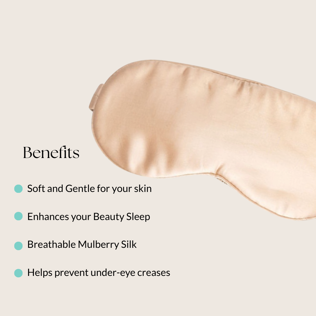 benefits of wearing a mulberry silk eye mask