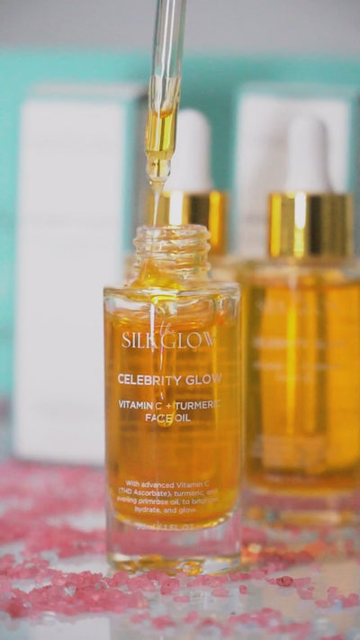 Celebrity Glow - Vitamin C + Turmeric Face Oil  (30ml)