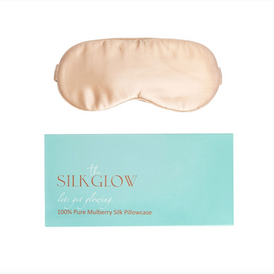 Gold Silk Sleepmask - The Silk Glow